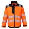 PW3 Warnschutz Arbeitsjacke, T500, Orange/Schwarz, Größe L